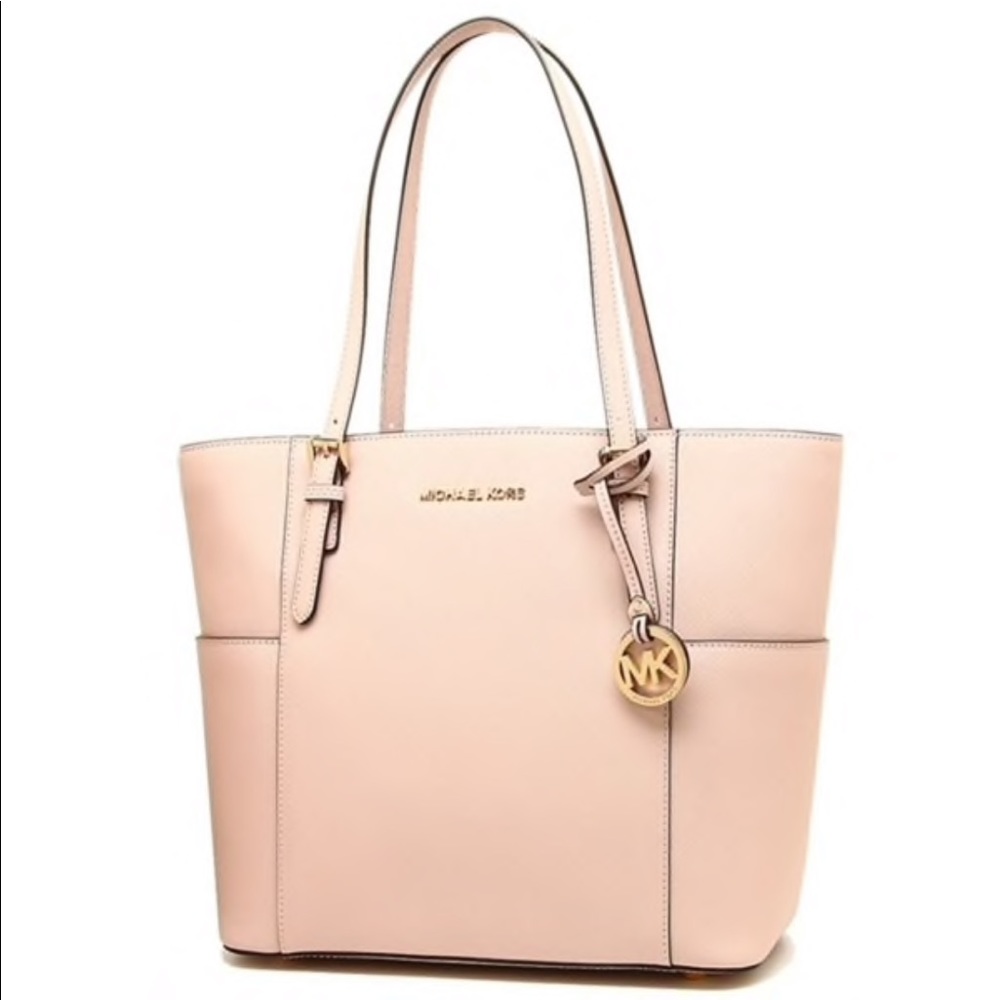 Soft pink jet set purse sale price until Mon